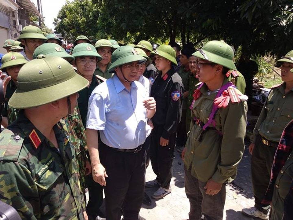 Trưởng Ban Tổ chức Trung ương kiểm tra thực địa việc chữa cháy rừng Hồng Lĩnh - 2 Trưởng Ban Tổ chức Trung ương kiểm tra thực địa việc chữa cháy rừng Hồng Lĩnh - 2
