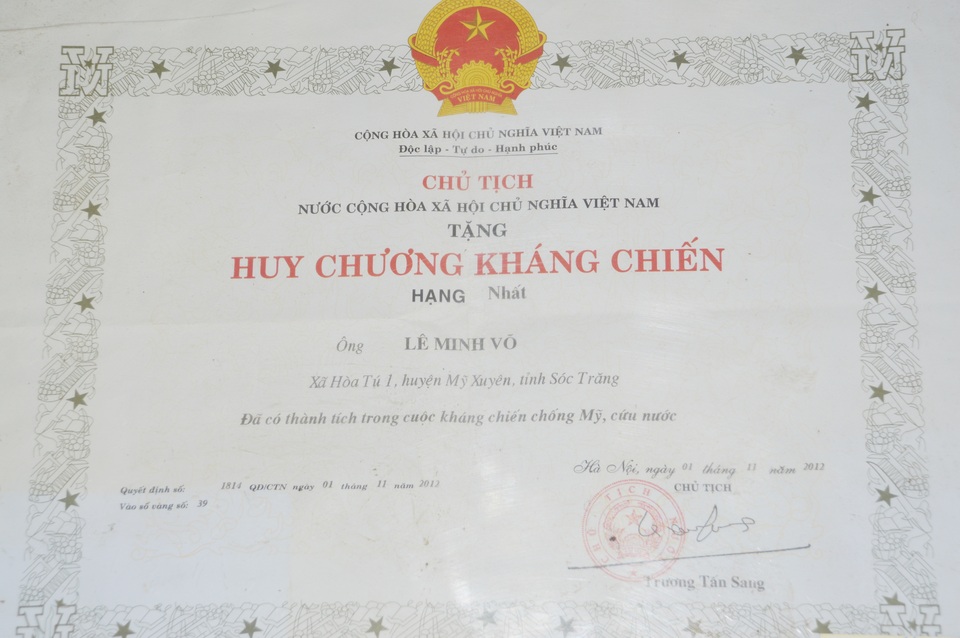 Chủ tịch Sóc Trăng chỉ đạo giải quyết vụ “chưa được công nhận thương binh vì vướng thông tư”! - 2 Chủ tịch Sóc Trăng chỉ đạo giải quyết vụ “chưa được công nhận thương binh vì vướng thông tư”! - 2