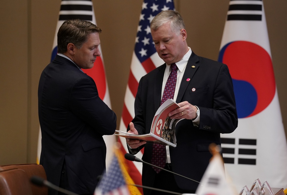 Quan chức Mỹ - Triều bí mật chạy đua chuẩn bị cuộc gặp Trump - Kim - 1 Quan chức Mỹ - Triều bí mật chạy đua chuẩn bị cuộc gặp Trump - Kim - 1