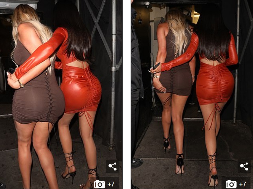Chị em nhà Kardashian đua nhau diện váy chật ních - 6 Chị em nhà Kardashian đua nhau diện váy chật ních - 6