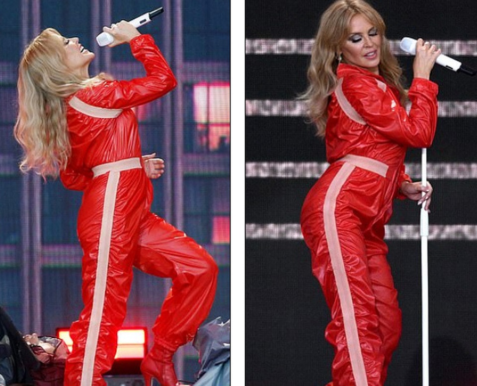 Kylie Minogue thay 5 bộ đồ ấn tượng trình diễn tại Anh - 9 Kylie Minogue thay 5 bộ đồ ấn tượng trình diễn tại Anh - 9