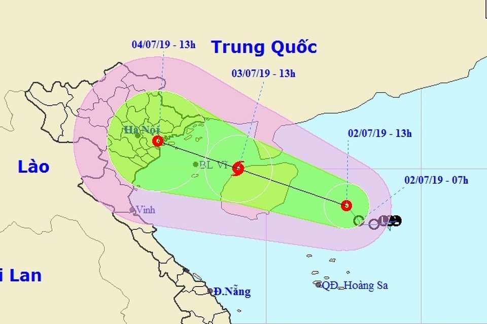 Áp thấp khả năng thành bão, tiếp tục hướng vào đất liền Việt Nam - 1 Áp thấp khả năng thành bão, tiếp tục hướng vào đất liền Việt Nam - 1