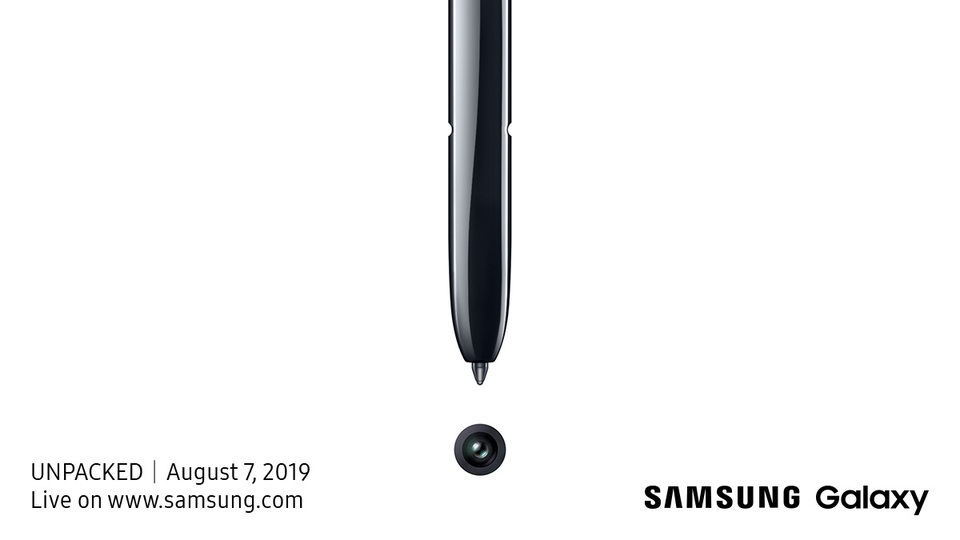 Samsung gửi thư mời sự kiện ra mắt Galaxy Note10, hé lộ cây viết tích hợp camera - 1 Samsung gửi thư mời sự kiện ra mắt Galaxy Note10, hé lộ cây viết tích hợp camera - 1