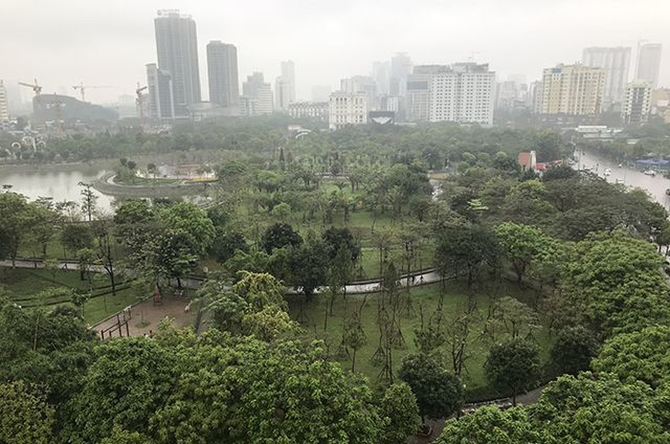 Hà Nội tạm dừng nghiên cứu bãi xe ngầm trong công viên Cầu Giấy - 1 Hà Nội tạm dừng nghiên cứu bãi xe ngầm trong công viên Cầu Giấy - 1