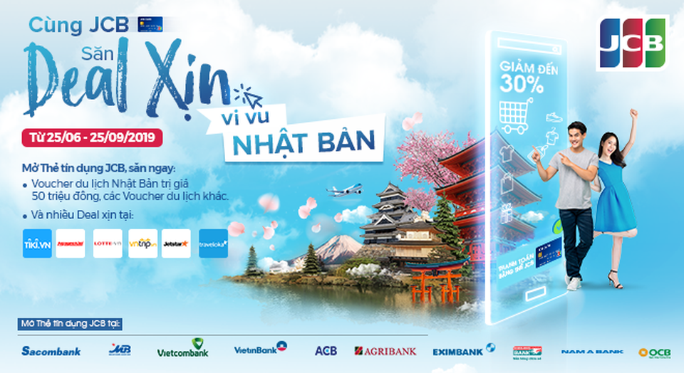 Giao dịch qua thẻ Tín dụng, vi vu khám phá Nhật Bản - 1 Giao dịch qua thẻ Tín dụng, vi vu khám phá Nhật Bản - 1