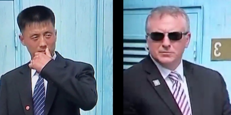 Cận vệ Mỹ - Triều giáp mặt “lạnh như băng” tại cuộc gặp Trump - Kim - 1 Cận vệ Mỹ - Triều giáp mặt “lạnh như băng” tại cuộc gặp Trump - Kim - 1