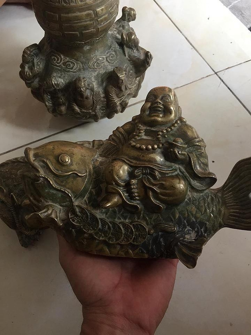 “Cổ vật” tìm thấy ở Núi Tàu chỉ là đồ giả cổ - 2 “Cổ vật” tìm thấy ở Núi Tàu chỉ là đồ giả cổ - 2