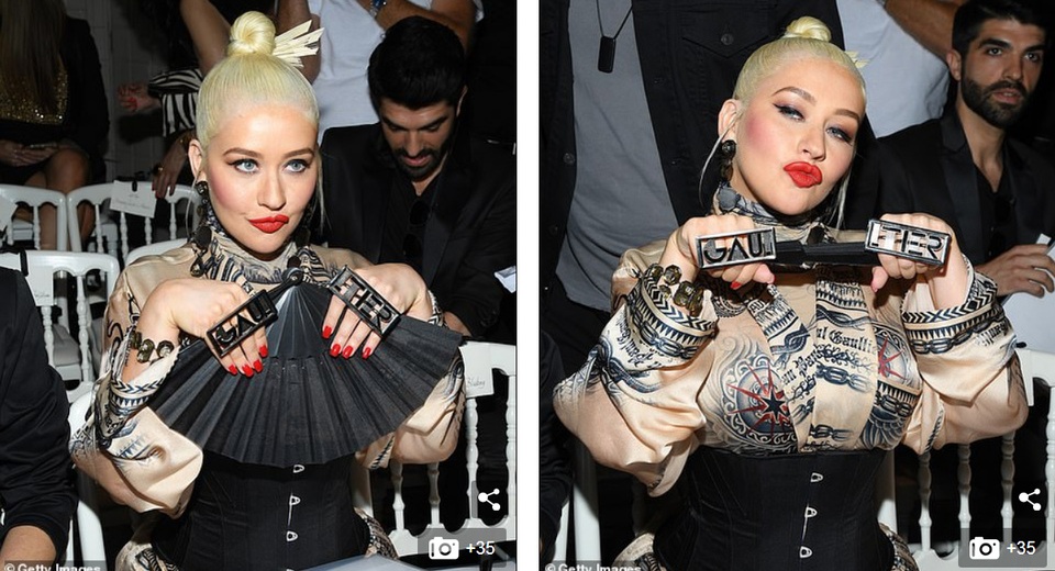 Ca sỹ Christina Aguilera bất ngờ tái xuất - 3