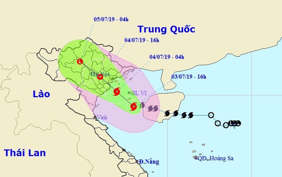 Công điện về ứng phó khẩn cấp bão số 2 - 1 Công điện về ứng phó khẩn cấp bão số 2 - 1
