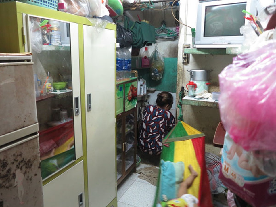 Cảnh khó tin trong gần 600 căn nhà tí hon giữa trung tâm Sài Gòn - 5 Cảnh khó tin trong gần 600 căn nhà tí hon giữa trung tâm Sài Gòn - 5