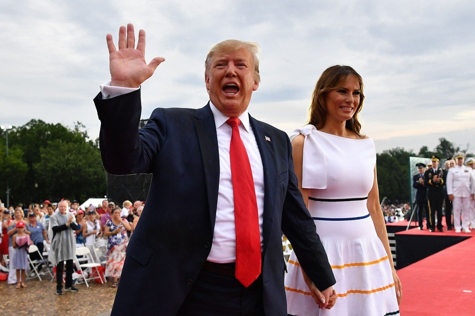 Lễ kỷ niệm Quốc khánh Mỹ “tâm huyết” của ông Trump: Tán dương và tranh cãi - 1 Lễ kỷ niệm Quốc khánh Mỹ “tâm huyết” của ông Trump: Tán dương và tranh cãi - 1