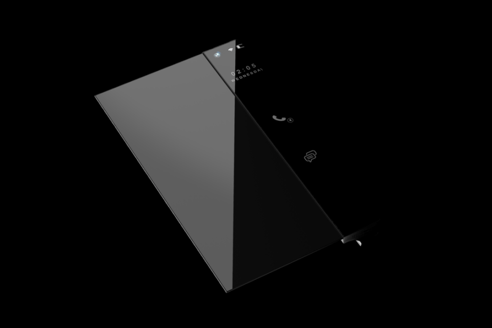 Ý tưởng Samsung Galaxy Stick với màn hình cuộn độc đáo - 2