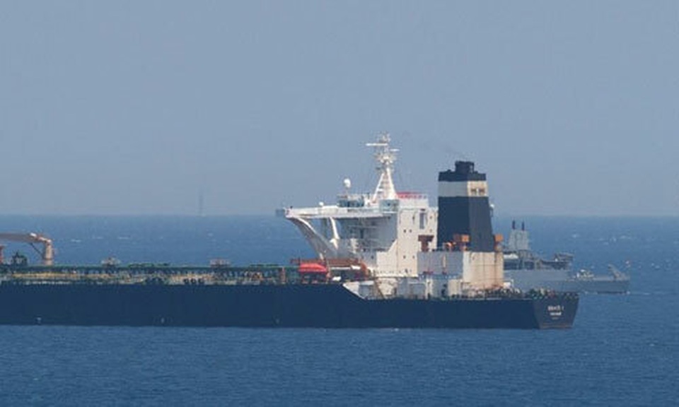 Nga lên tiếng vụ Anh bắt siêu tàu chở dầu Iran - 1 Nga lên tiếng vụ Anh bắt siêu tàu chở dầu Iran - 1