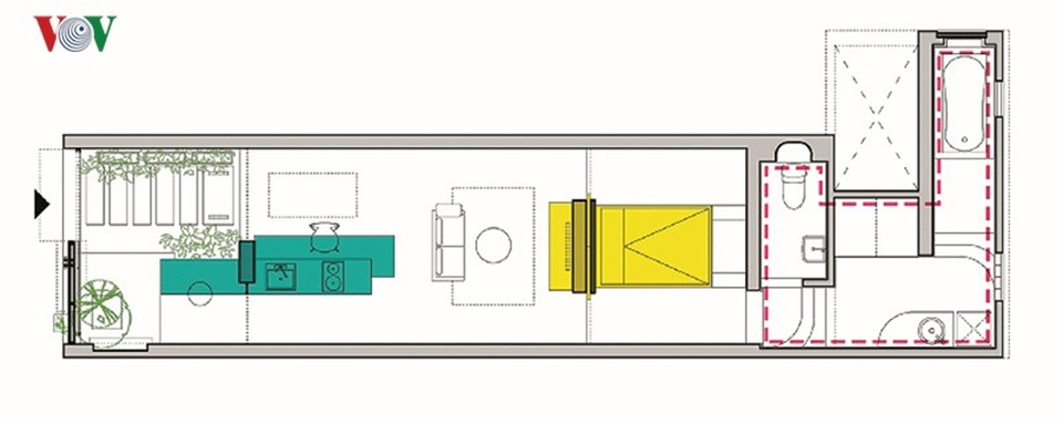 Căn hộ tập thể cũ lột xác sau khi cải tạo - 9 Căn hộ tập thể cũ lột xác sau khi cải tạo - 9