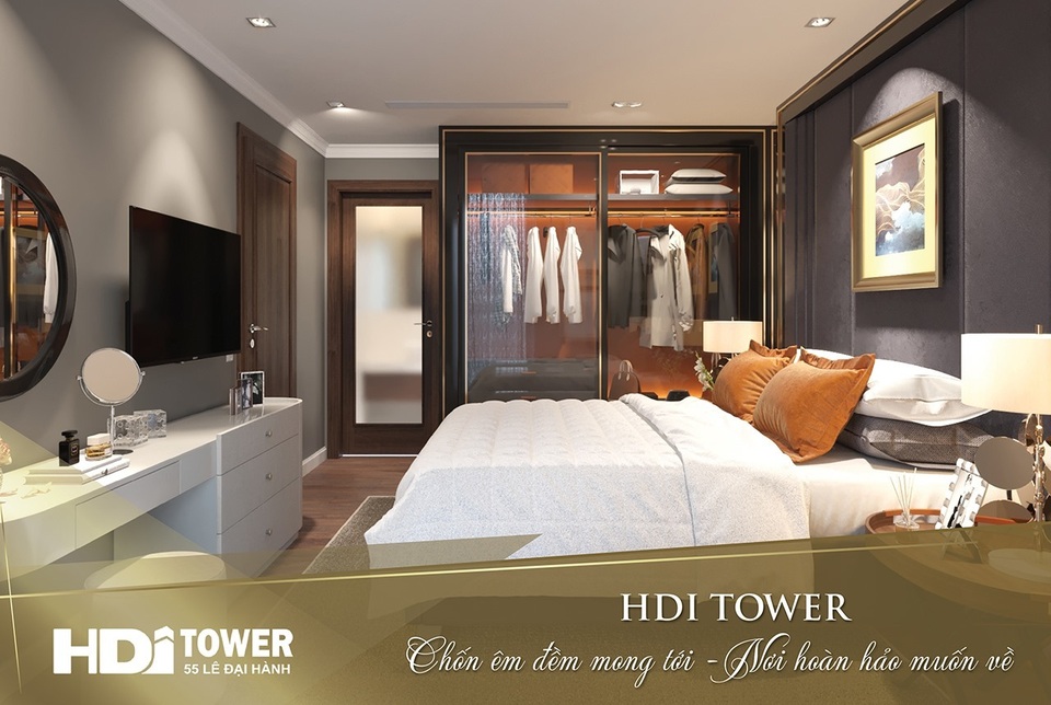 HDI TOWER – 55 Lê Đại Hành: Căn hộ khách sạn - Dịch vụ 5 sao - 2 HDI TOWER – 55 Lê Đại Hành: Căn hộ khách sạn - Dịch vụ 5 sao - 2