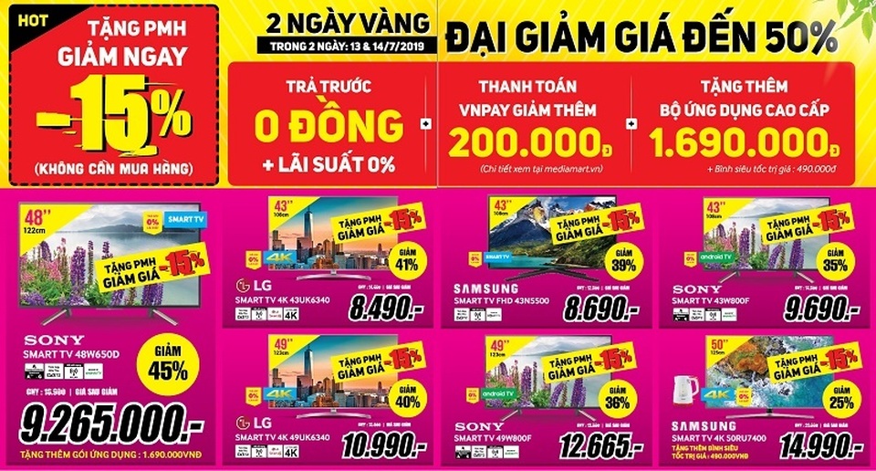 2 Ngày vàng đại giảm giá – TV LED 32’’ giá chỉ 1,99 triệu - 3 2 Ngày vàng đại giảm giá – TV LED 32’’ giá chỉ 1,99 triệu - 3