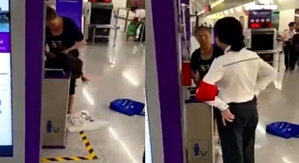 Cấm mang động vật sống lên tàu, nữ hành khách giết gà trước cửa ga “lách luật” - 1 Cấm mang động vật sống lên tàu, nữ hành khách giết gà trước cửa ga “lách luật” - 1