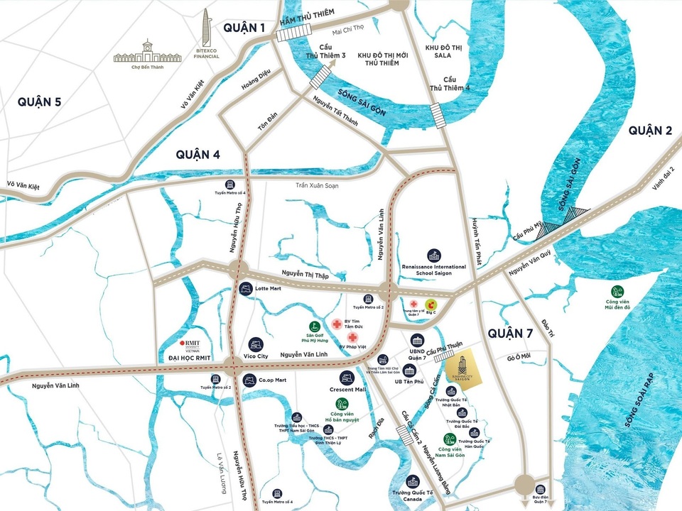 Hạ tầng đô thị Nam Sài Gòn phát triển đồng bộ, dự án nào hưởng lợi? - 2