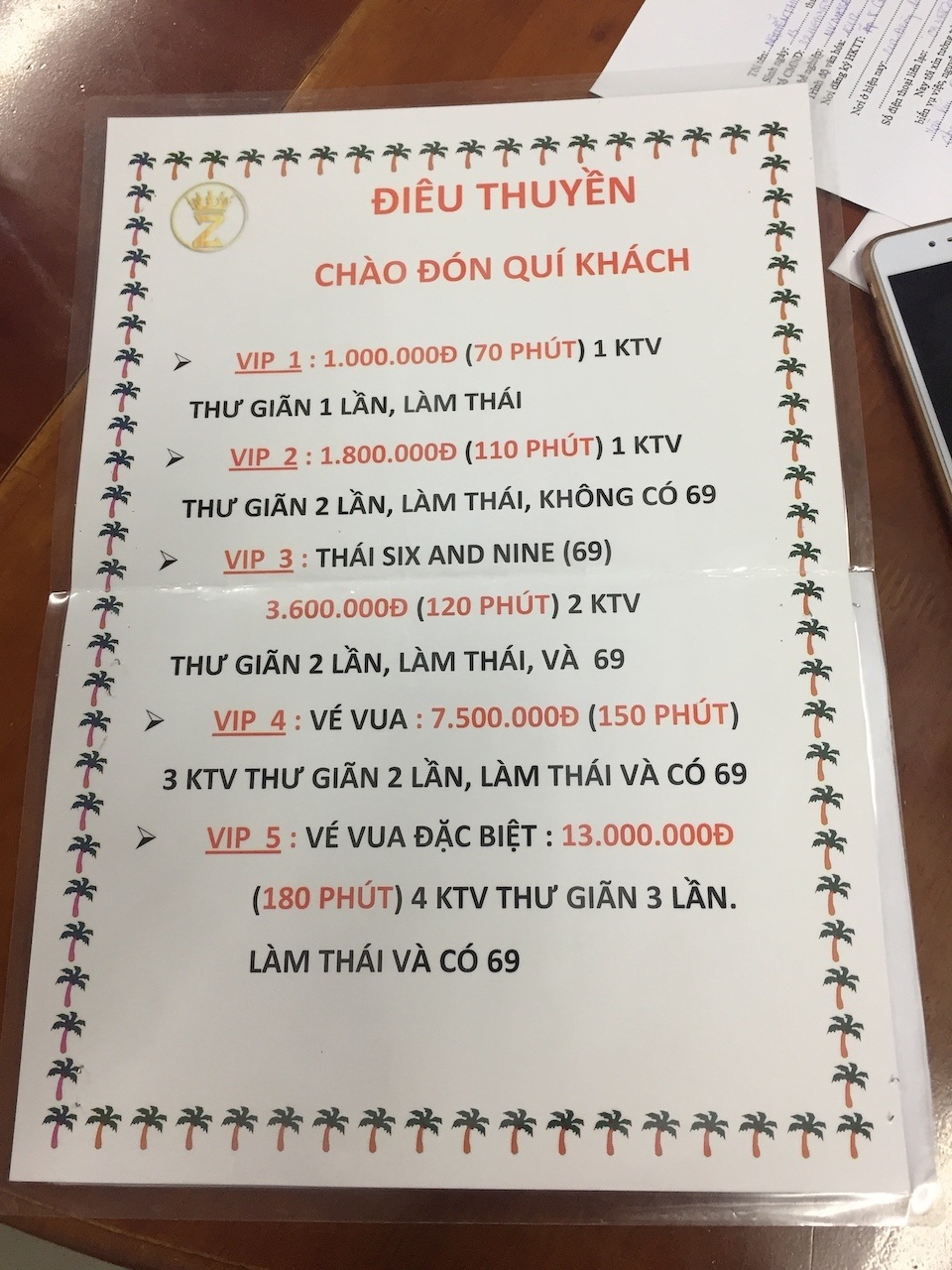 Dịch vụ massage kích dục “vua đặc biệt” 1 suất giá 13 triệu đồng ở Sài Gòn Dịch vụ massage kích dục “vua đặc biệt” 1 suất giá 13 triệu đồng ở Sài Gòn