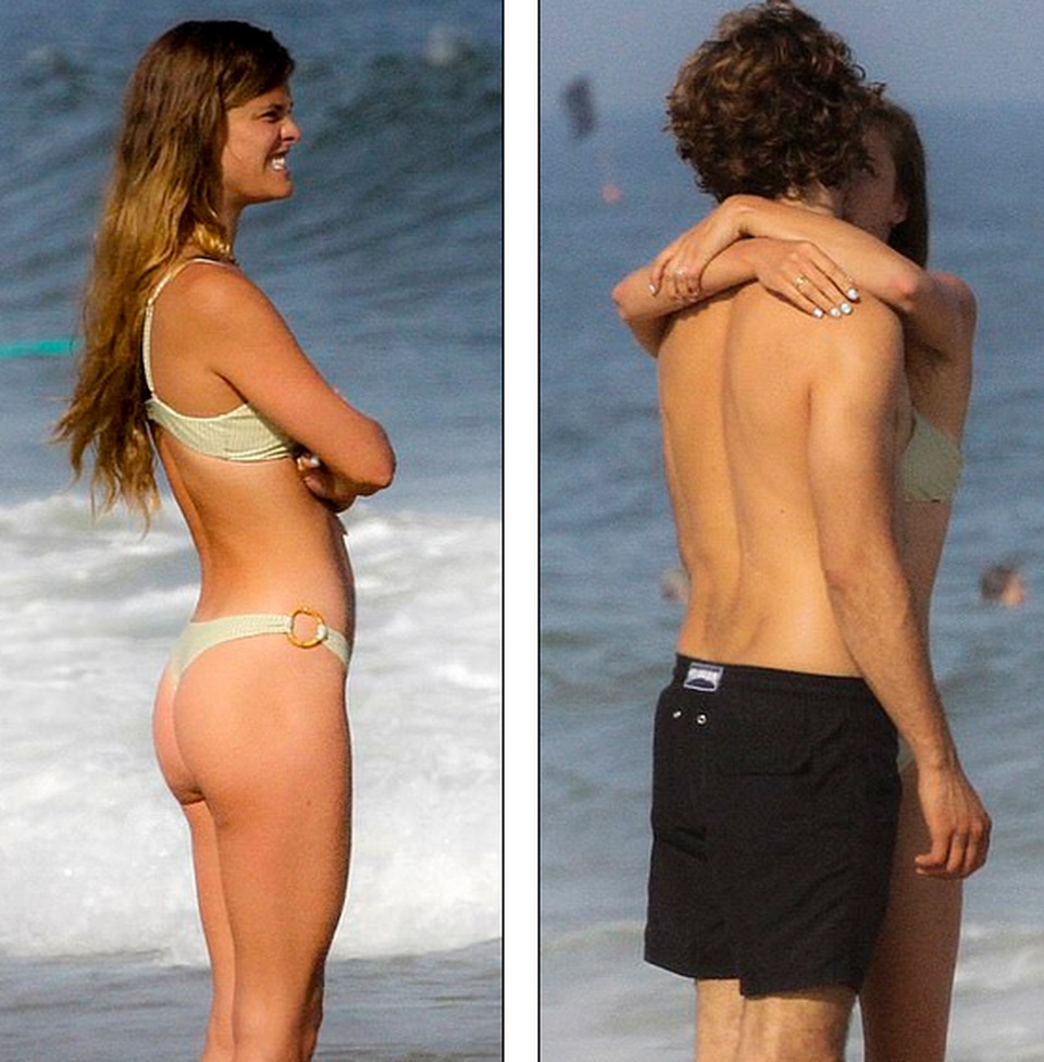 Người mẫu Nina Agdal tình tứ bên bạn trai - 2 Người mẫu Nina Agdal tình tứ bên bạn trai - 2