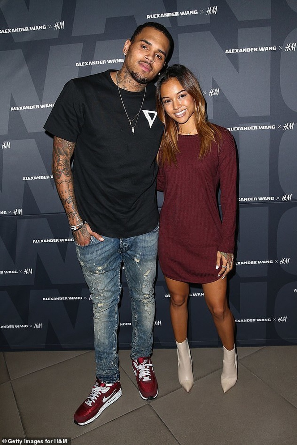 Hot girl gốc Việt Karrueche Tran tình tứ hôn bạn trai - 7 Hot girl gốc Việt Karrueche Tran tình tứ hôn bạn trai - 7