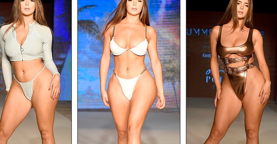 Demi Rose khoe dáng nảy lửa trên sàn catwalk  - 7