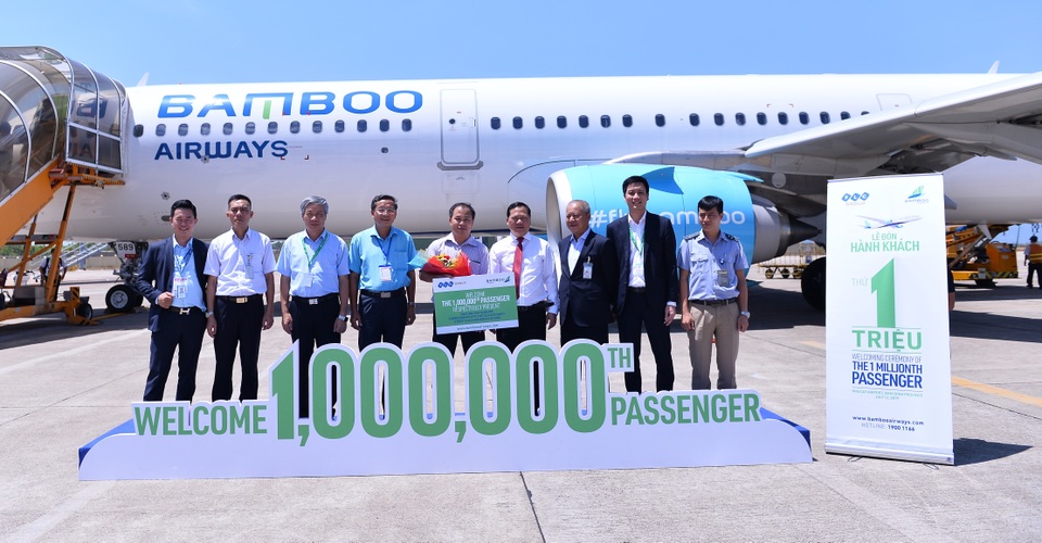 Bamboo Airways đón hành khách thứ 1 triệu tại sân bay Phù Cát – Bình Định - 3 Bamboo Airways đón hành khách thứ 1 triệu tại sân bay Phù Cát – Bình Định - 3