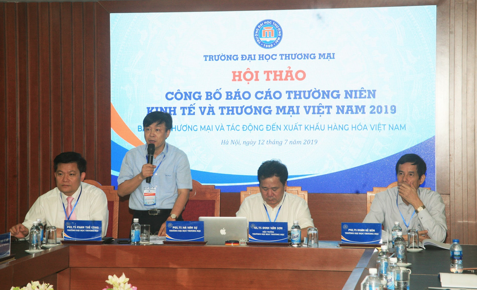 Trường ĐH Thương Mại công bố Báo cáo thường niên Kinh tế và Thương mại Việt Nam 2019 - 1 Trường ĐH Thương Mại công bố Báo cáo thường niên Kinh tế và Thương mại Việt Nam 2019 - 1