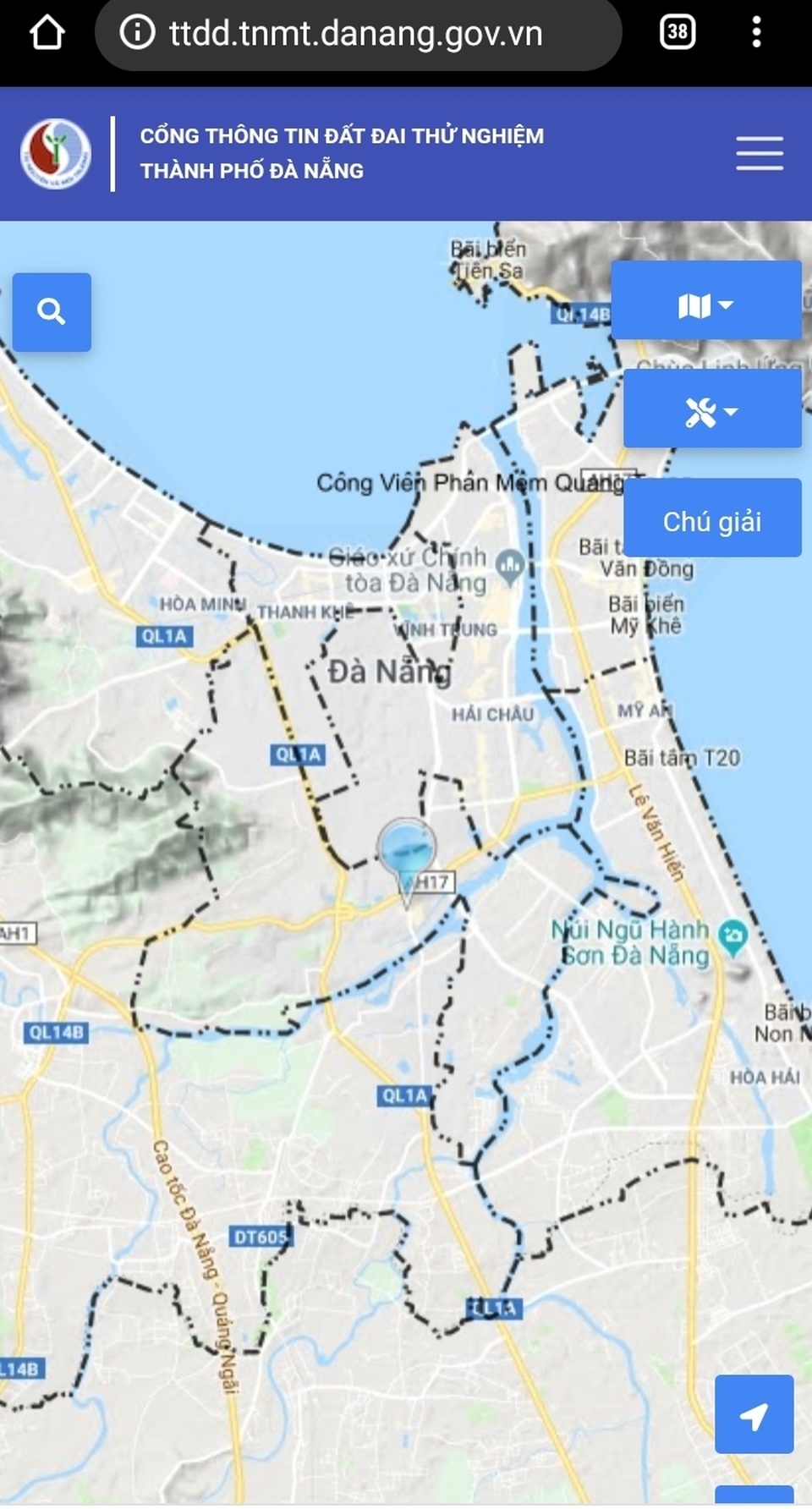 Người dân Đà Nẵng có thể tra cứu thông tin đất đai trên mạng - 1 Người dân Đà Nẵng có thể tra cứu thông tin đất đai trên mạng - 1