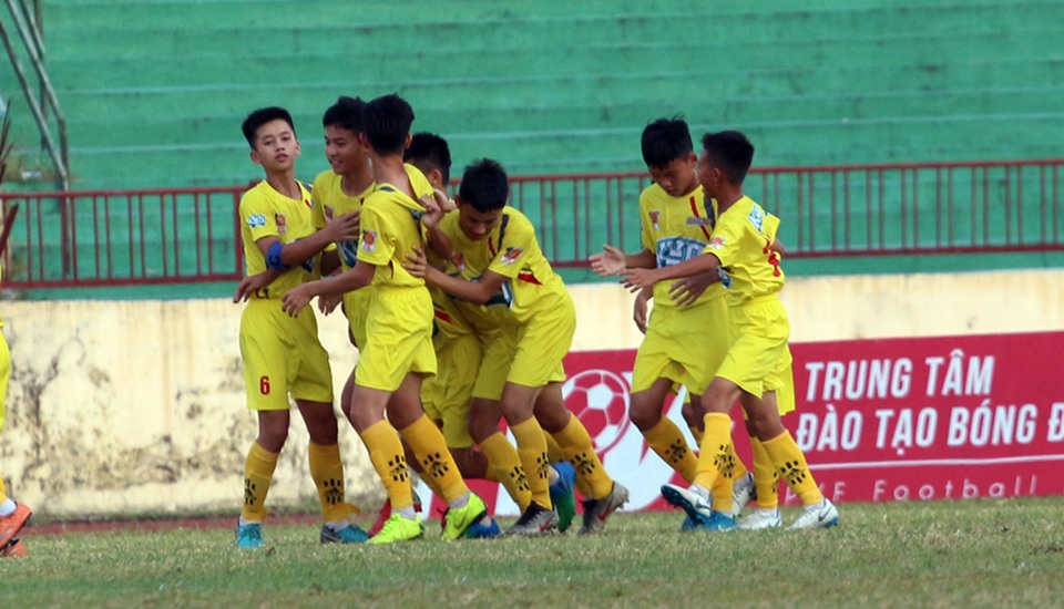 U13 SL Nghệ An lên ngôi vô địch giải bóng đá Thiếu niên toàn quốc - 2 U13 SL Nghệ An lên ngôi vô địch giải bóng đá Thiếu niên toàn quốc - 2