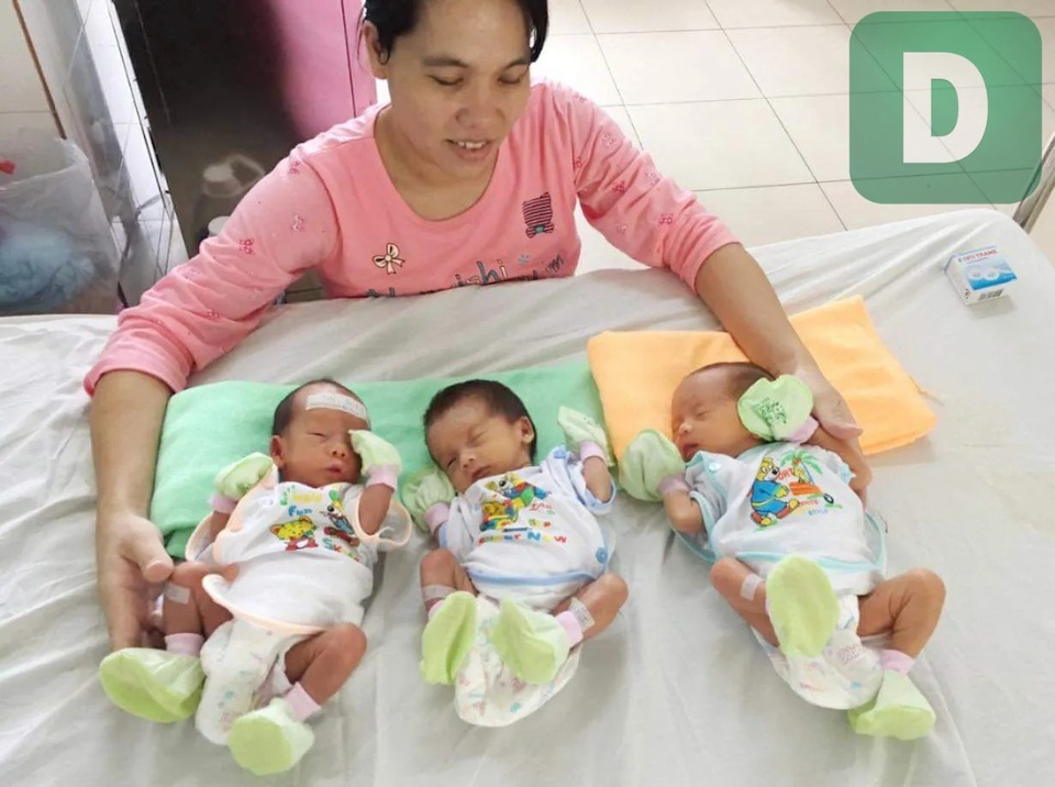 Sản phụ sinh 3 hiếm gặp tại Huế - 2 Sản phụ sinh 3 hiếm gặp tại Huế - 2