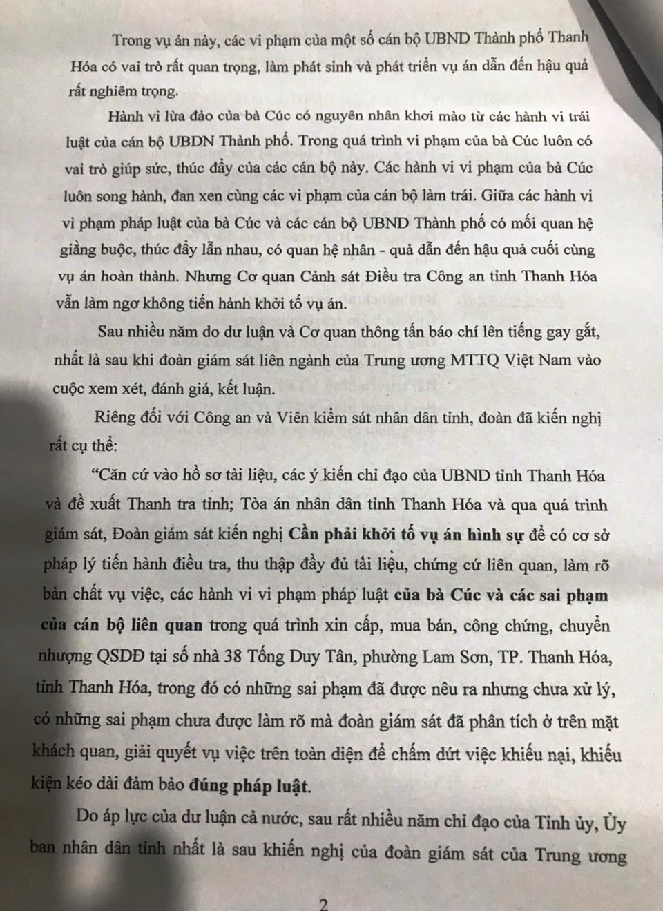 Kỳ án 1 thửa đất 4 sổ đỏ: Chỉ đạo của Bí thư tỉnh uỷ Thanh Hoá đang bị phớt lờ? - 4 Kỳ án 1 thửa đất 4 sổ đỏ: Chỉ đạo của Bí thư tỉnh uỷ Thanh Hoá đang bị phớt lờ? - 4