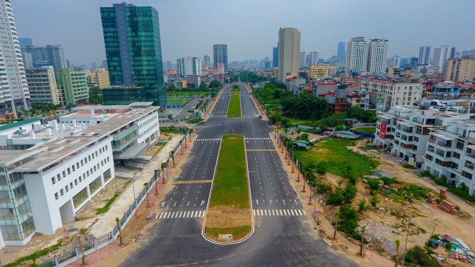 Đường 8 làn xe nối 3 quận nội thành Hà Nội - 4 Đường 8 làn xe nối 3 quận nội thành Hà Nội - 4