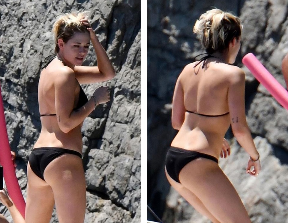 Kristen Stewart và bạn gái Stella Maxwell đi nghỉ hè tại Ý - 6