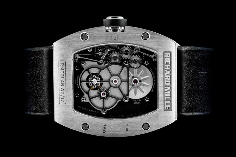 RM 001 Tourbillon - chiếc đồng hồ làm nên tên tuổi Richard Mille   - 3
