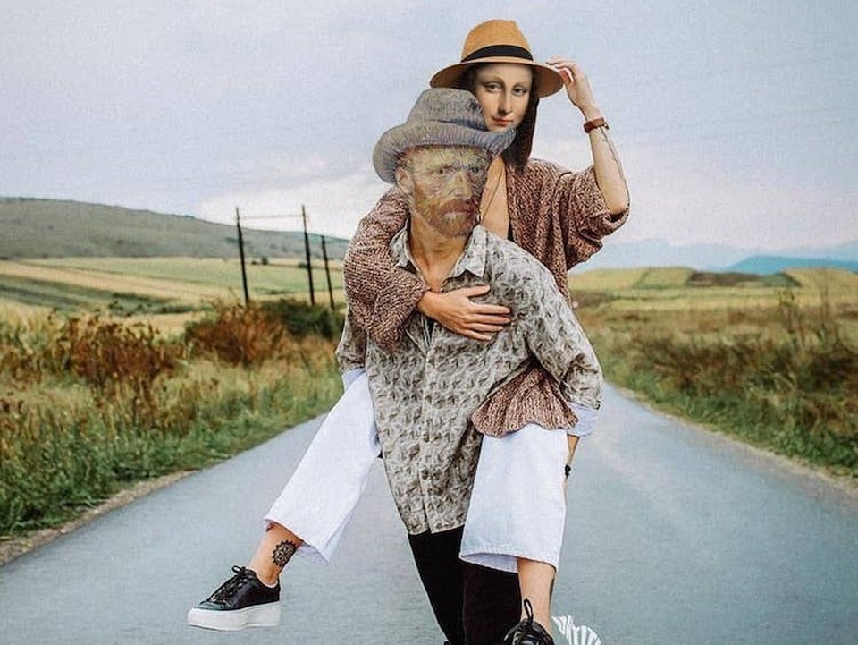 Nếu nàng Mona Lisa và “cô gái đeo khuyên ngọc trai” chơi với nhau trong... thời hiện tại - 10 Nếu nàng Mona Lisa và “cô gái đeo khuyên ngọc trai” chơi với nhau trong... thời hiện tại - 10