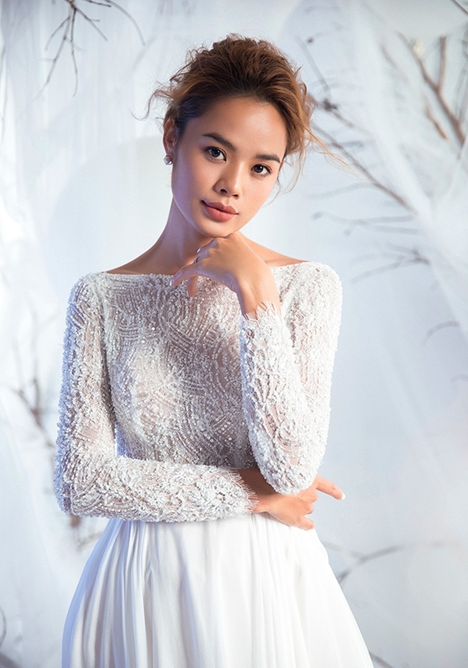 Á quân The Face Quỳnh Anh đọ sắc với người mẫu Thu Hiền - 2 Á quân The Face Quỳnh Anh đọ sắc với người mẫu Thu Hiền - 2