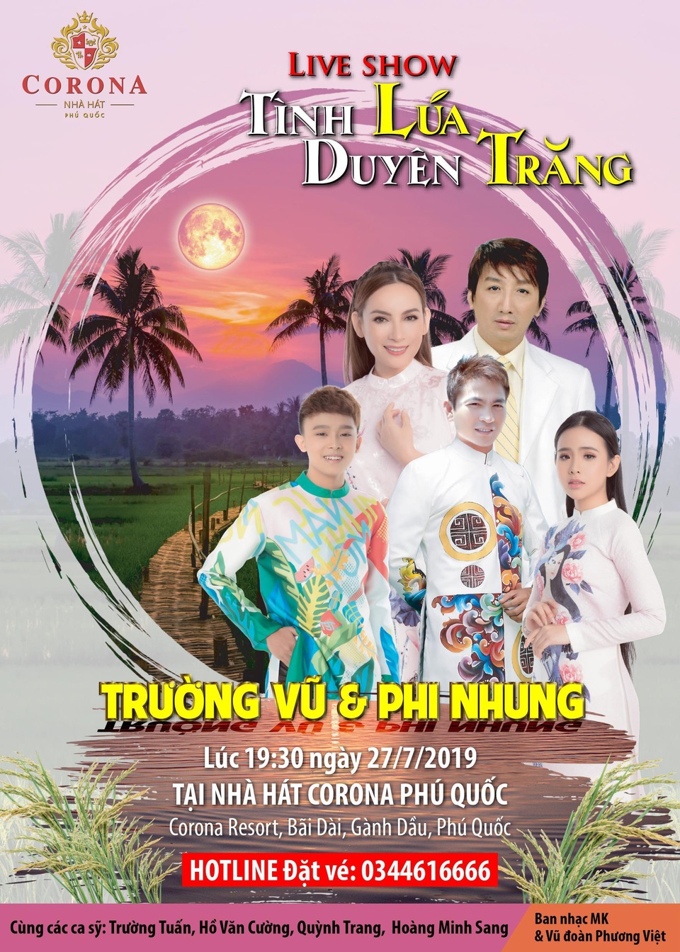 Live show “Tình lúa duyên trăng” được trình diễn tại Nhà hát Corona Phú Quốc - 2 Live show “Tình lúa duyên trăng” được trình diễn tại Nhà hát Corona Phú Quốc - 2