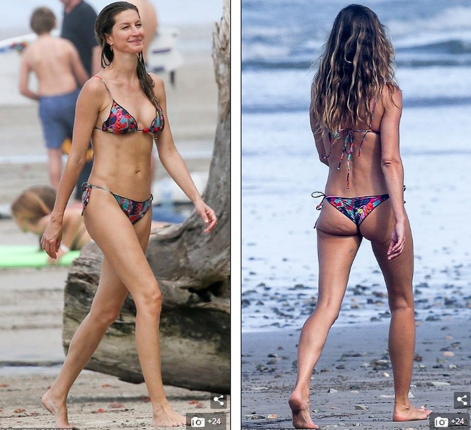 Gisele Bundchen tình tứ bên chồng - 6 Gisele Bundchen tình tứ bên chồng - 6