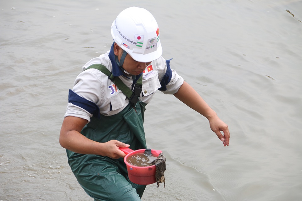 Nước Hồ Tây đổi màu sau thí điểm công nghệ làm sạch Nhật Bản - 4 Nước Hồ Tây đổi màu sau thí điểm công nghệ làm sạch Nhật Bản - 4