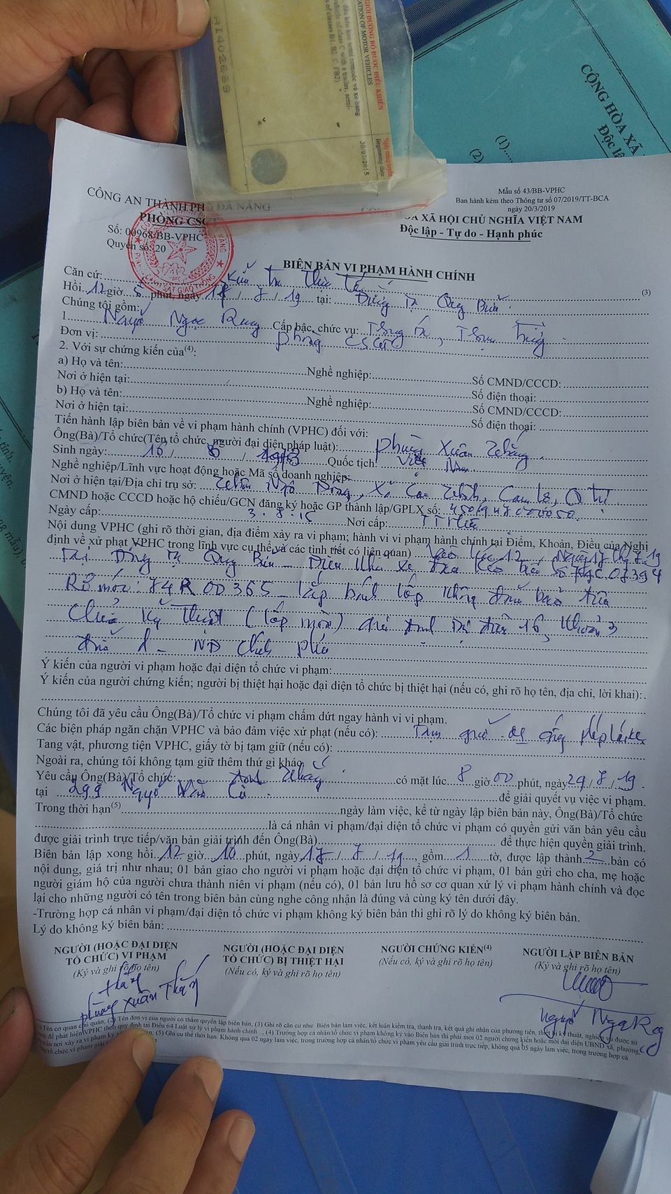 Tổng kiểm tra phương tiện tại Đà Nẵng: 2 ngày lập biên bản gần 170 trường hợp - 3