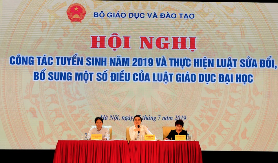 Bộ trưởng Phùng Xuân Nhạ: “Liên kết đào tạo bừa bãi thì phải xử lý” - 1 Bộ trưởng Phùng Xuân Nhạ: “Liên kết đào tạo bừa bãi thì phải xử lý” - 1