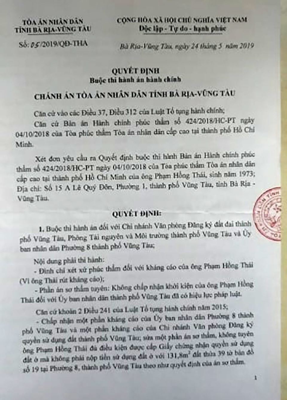 Thêm một vụ hành dân điển hình tại TP Vũng Tàu! - 2 Thêm một vụ hành dân điển hình tại TP Vũng Tàu! - 2