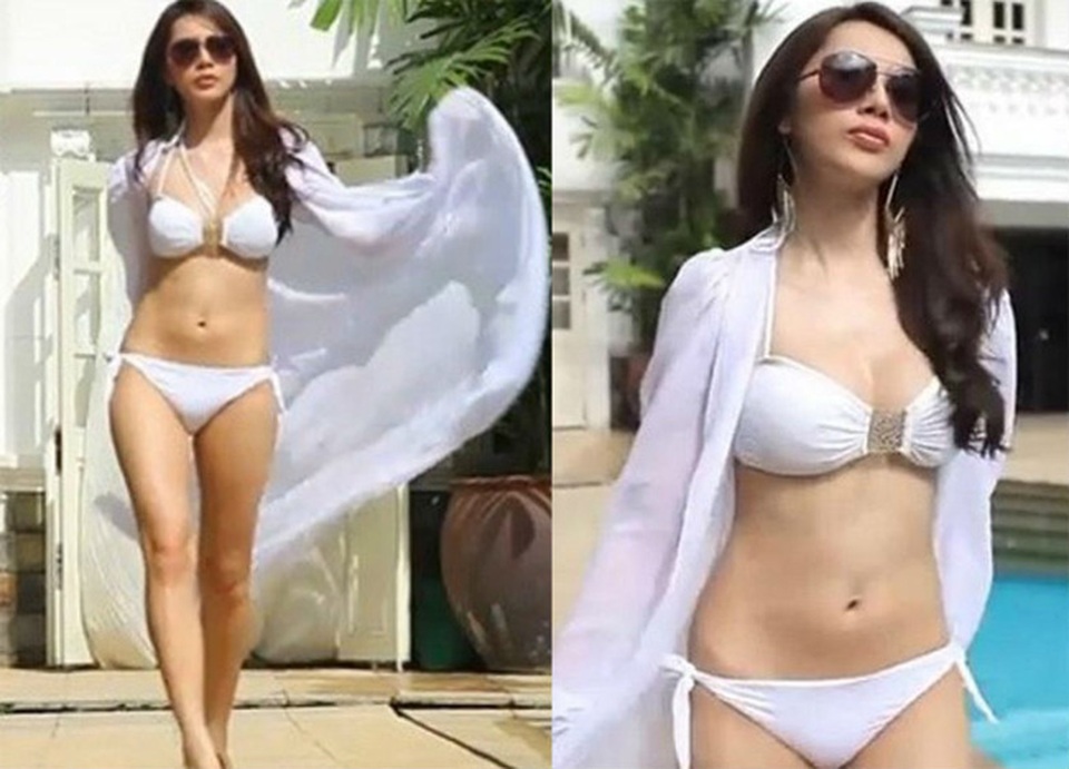 Thủy Tiên mặc áo tắm khoe vóc dáng siêu gợi cảm - 5 Thủy Tiên mặc áo tắm khoe vóc dáng siêu gợi cảm - 5