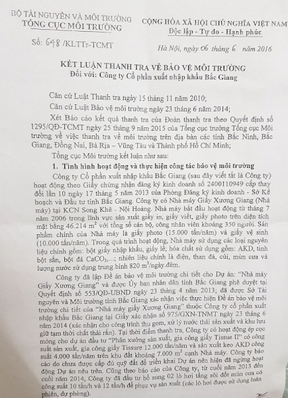 Doanh nghiệp lớn tại Bắc Giang “làm xiếc” trong hoạt động nhập khẩu phế liệu thế nào? - 4 Doanh nghiệp lớn tại Bắc Giang “làm xiếc” trong hoạt động nhập khẩu phế liệu thế nào? - 4