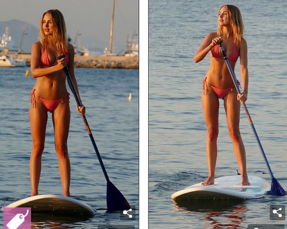 Kimberley Garner đẹp như mộng trên biển - 4