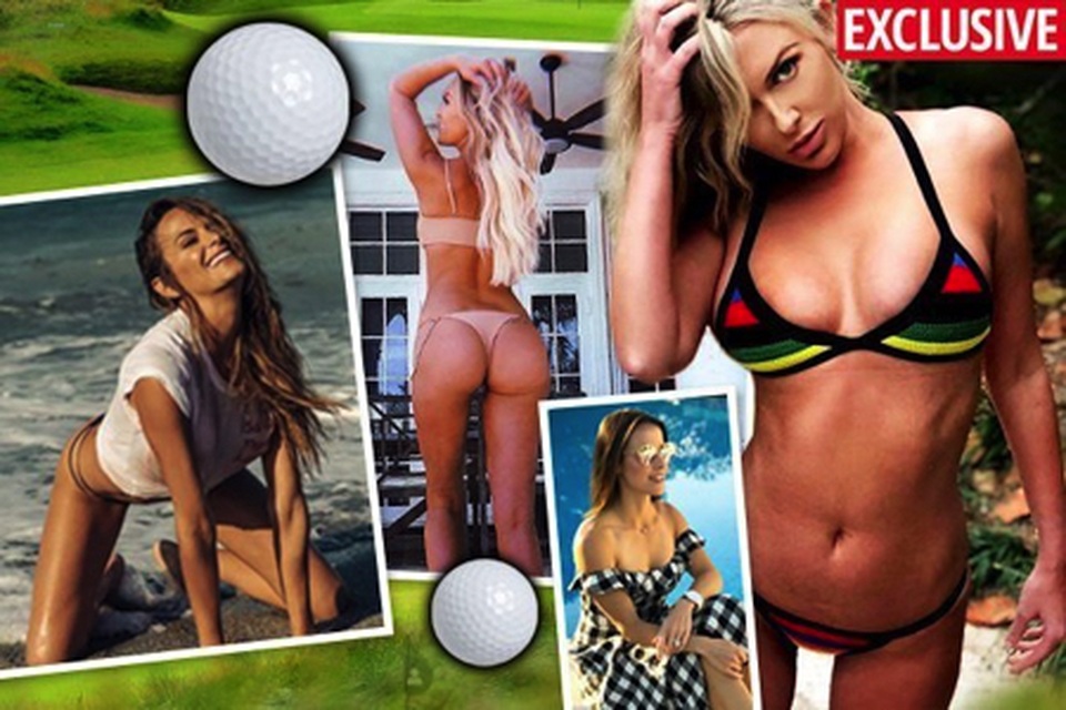 Những mỹ nhân bốc lửa khuấy động giải golf Anh mở rộng - 1 Những mỹ nhân bốc lửa khuấy động giải golf Anh mở rộng - 1