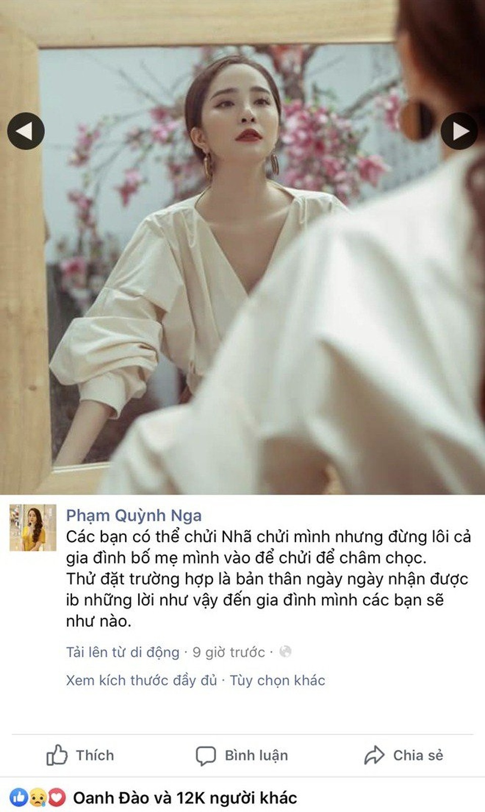 Bị quấy rối, hăm doạ, xúc phạm…. vì đóng vai phản diện - 1