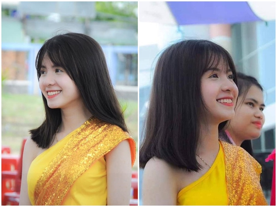 Thiếu nữ Bến Tre gây sốt mạng trong trang phục Campuchia - 1 Thiếu nữ Bến Tre gây sốt mạng trong trang phục Campuchia - 1