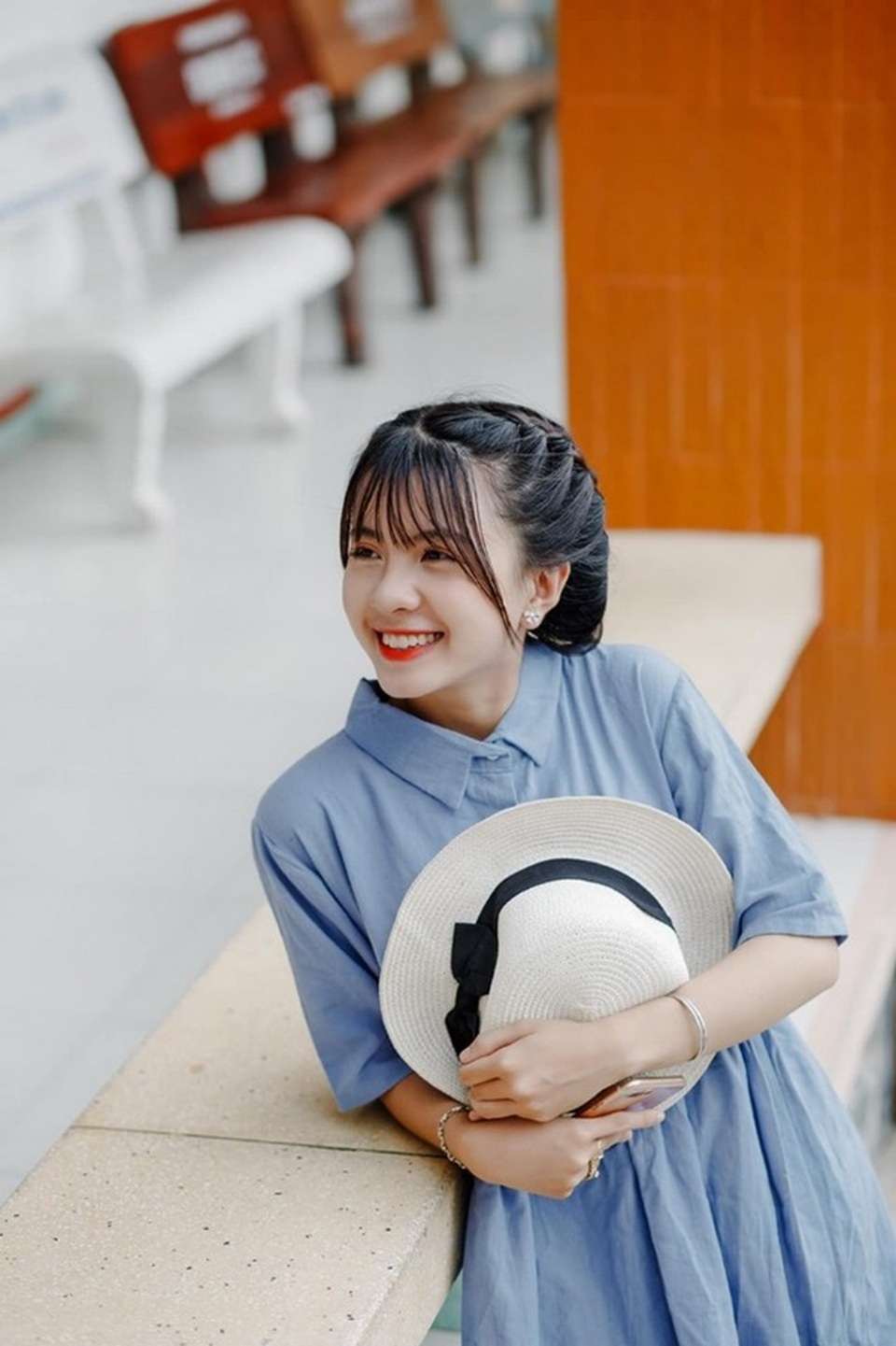 Thiếu nữ Bến Tre gây sốt mạng trong trang phục Campuchia - 6 Thiếu nữ Bến Tre gây sốt mạng trong trang phục Campuchia - 6